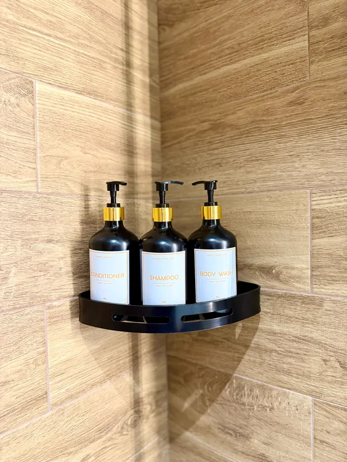 Premium toiletries included at Casa Frătilă